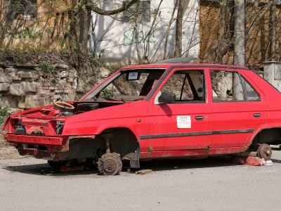Plzeňský skart a.s. autovrak osobní Plzeňský skart a.s. autovrak osobní